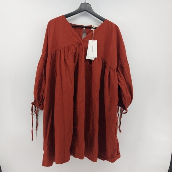 Madewell × Gracemade Miriam Organic Cotton Dress Small Medium - Picture 6 of 13